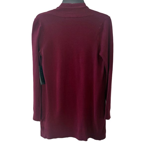 Cyrus Burgundy Cardigan - Picture 2 of 2
